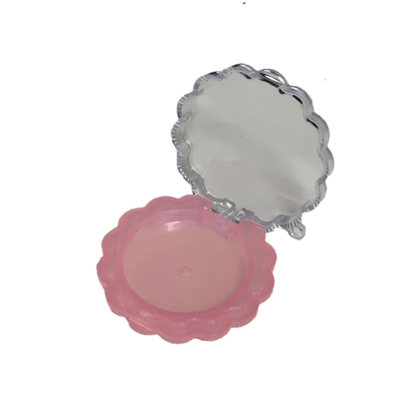 2524-1花瓣形少女粉便携粉饼盒