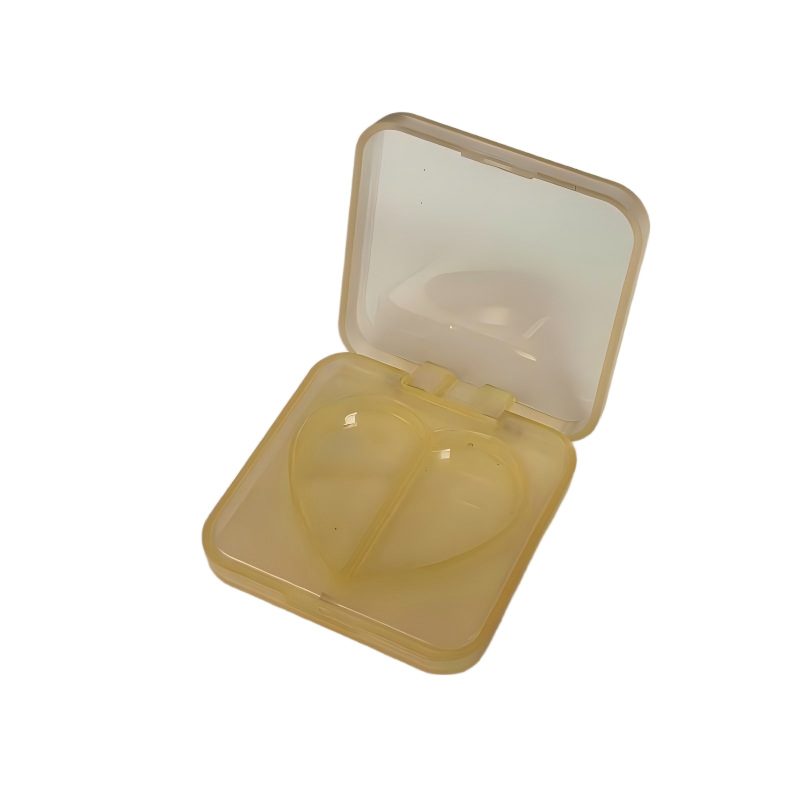 2530-2渐变色方形翻盖彩妆盒｜环保塑料定制彩妆包装